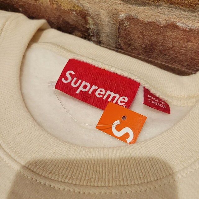 Supreme Small Box Crewneck グレー キムタク S