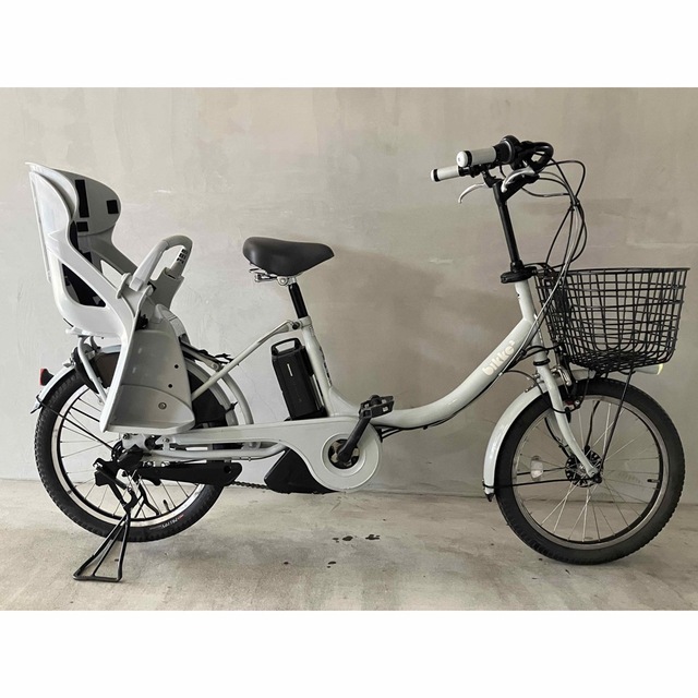 本物 BRIDGESTONE - 3人乗り電動自転車 子供乗せ ビッケ bikke
