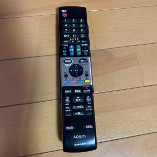 アクオス(AQUOS)のシャープ(AQUOS)純正リモコン GA738WJSA(その他)