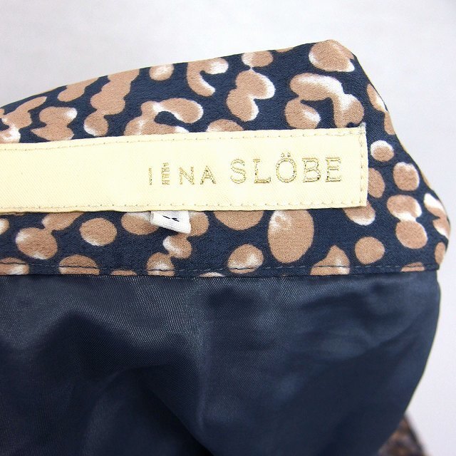 SLOBE IENA(スローブイエナ)のスローブ イエナ SLOBE IENA  台形 スカート ミニ 総柄 レディースのスカート(ミニスカート)の商品写真