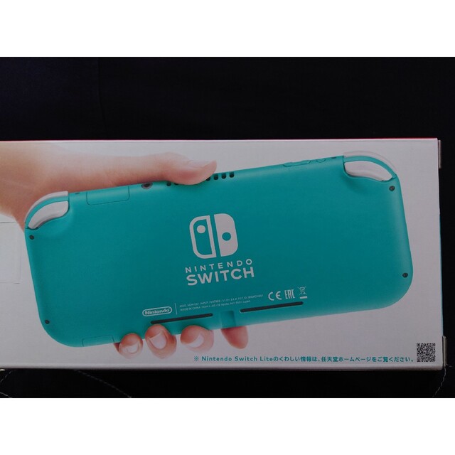 Nintendo Switch  Lite ターコイズ エンタメ/ホビーのゲームソフト/ゲーム機本体(家庭用ゲーム機本体)の商品写真