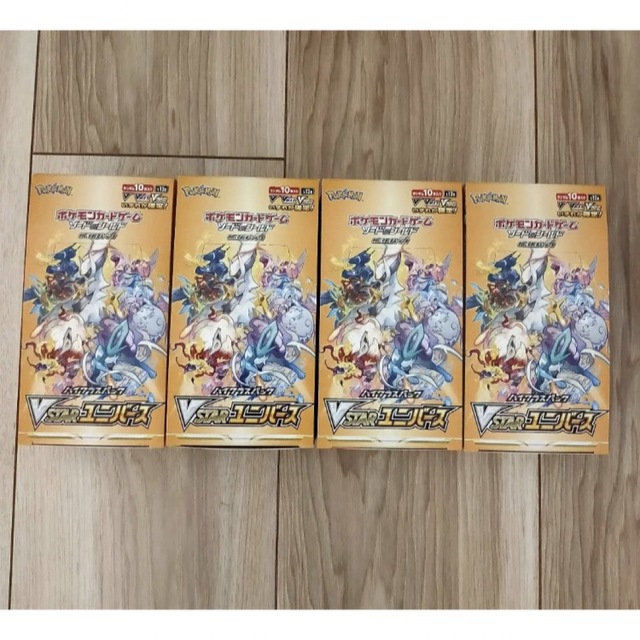 ポケモンカード　VSTAR ユニバース　4box シュリンクなし