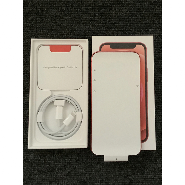 nanoSIM色iphone12mini 64gb プロダクトレッド