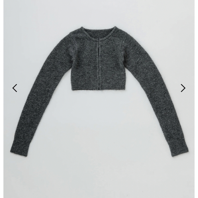 【yo BIOTOP】Wool mohair hook cardigan レディースのトップス(カーディガン)の商品写真