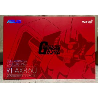 エイスース(ASUS)のasus無線ルーター　RT-AX86U ZAKU II EDITION(PC周辺機器)