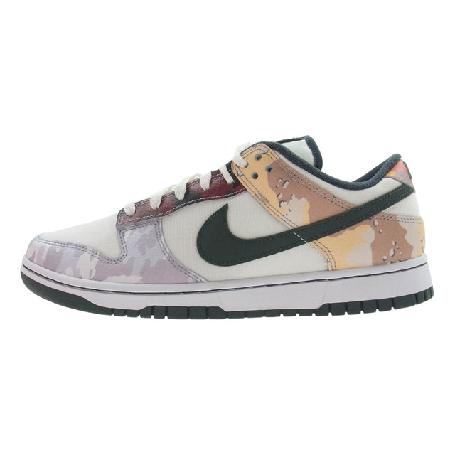 NIKE ナイキ スニーカー DH0957-100 DUNK LOW SE SAIL MULTI CAMO ダンク ロー セイル マルチ カモ スニーカー マルチカラー系 28cm【新古品】【未使用】