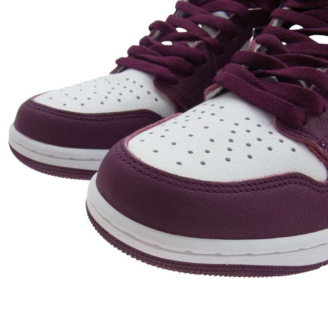 NIKE(ナイキ)のNIKE ナイキ スニーカー 555088-611 AIR JORDAN 1 AJ1 RETRO HIGH OG BORDEAUX エアジョーダン レトロ ハイカット スニーカー マルチカラー系 27.5cm【新古品】【未使用】【中古】 メンズの靴/シューズ(スニーカー)の商品写真