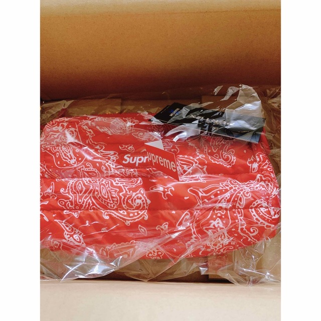 Supreme Puffer Side Bag Red 5