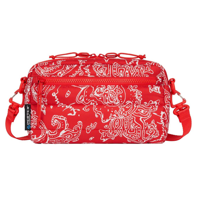 Supreme Puffer Side Bag Red 8