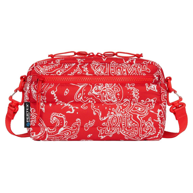 Supreme Puffer Side Bag Red 2