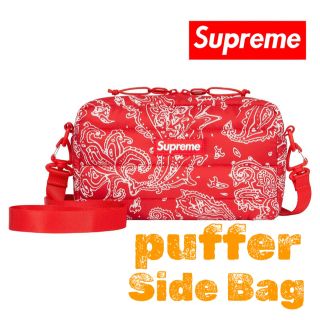 シュプリーム(Supreme)のSupreme Puffer Side Bag Red(ショルダーバッグ)