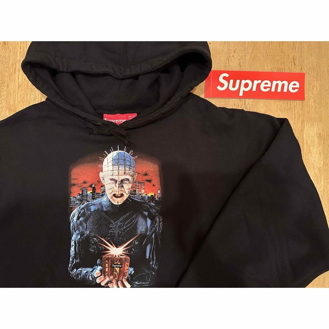 《新品》稀少 S Supreme Pullover プルオーバー パーカー 黒