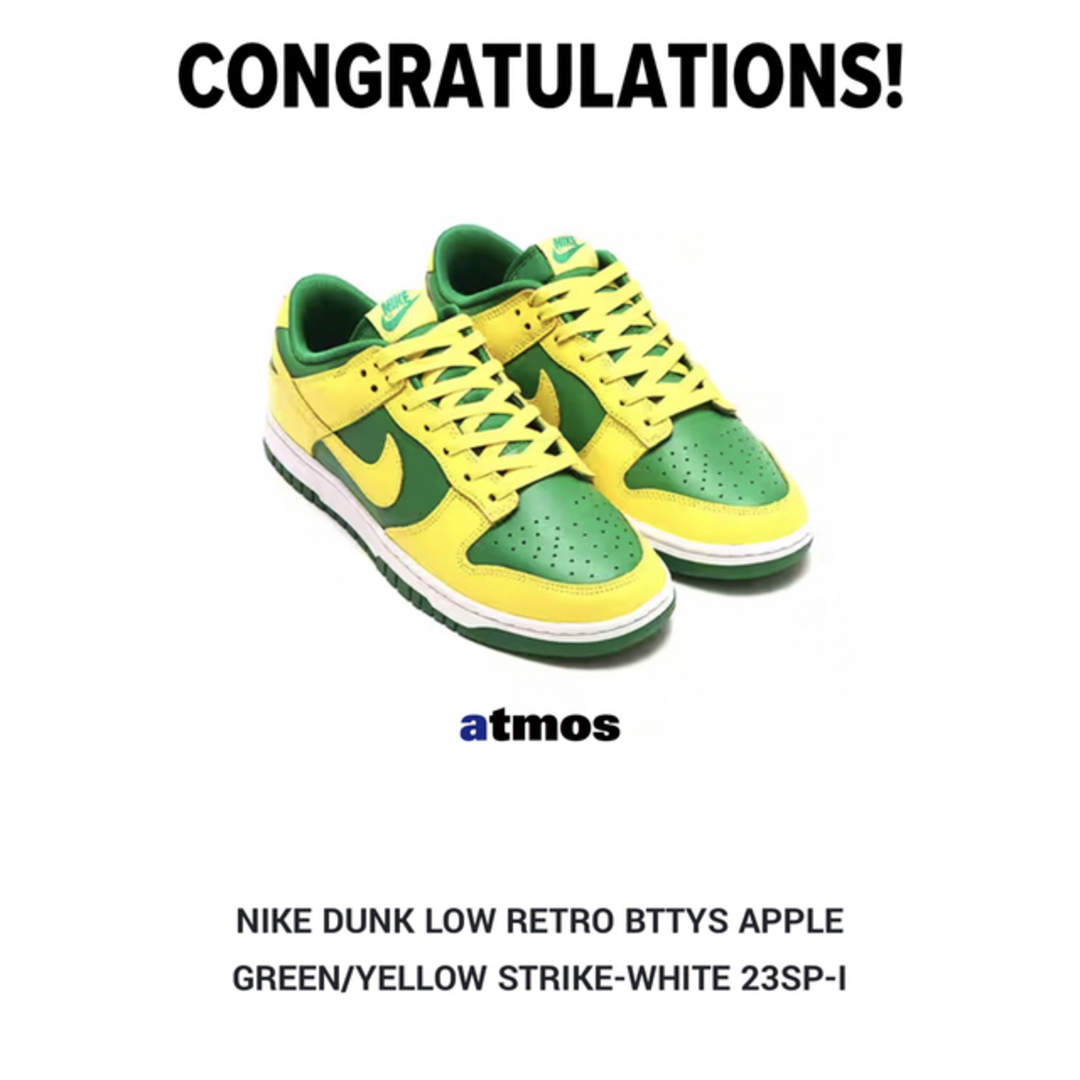 NIKE(ナイキ)のNIKE DUNK LOW reverse Brazil メンズの靴/シューズ(スニーカー)の商品写真