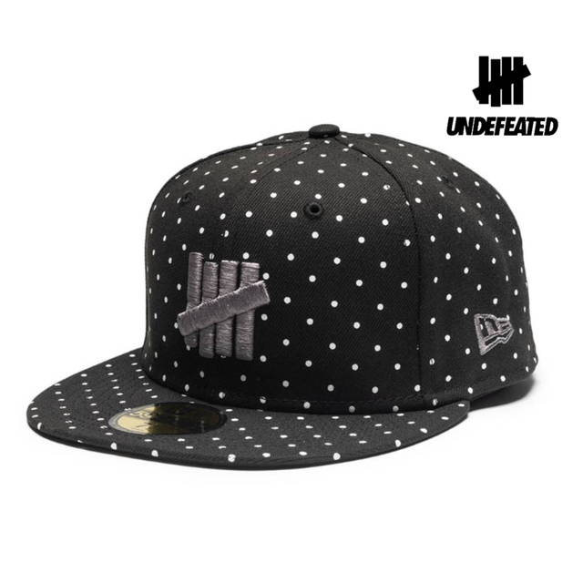 UNDEFEATED - UNDEFEATED X NE ICON DOT FITTED black