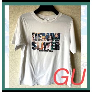 ジーユー(GU)のGU ジーユー　鬼滅の刃　キッズ半袖Tシャツ　150㎝　子供　洗い替え　着替え(Tシャツ/カットソー)