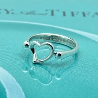 ティファニー(Tiffany & Co.)のTiffany＆Co. ティファニー オープンハート リング SV925(リング(指輪))