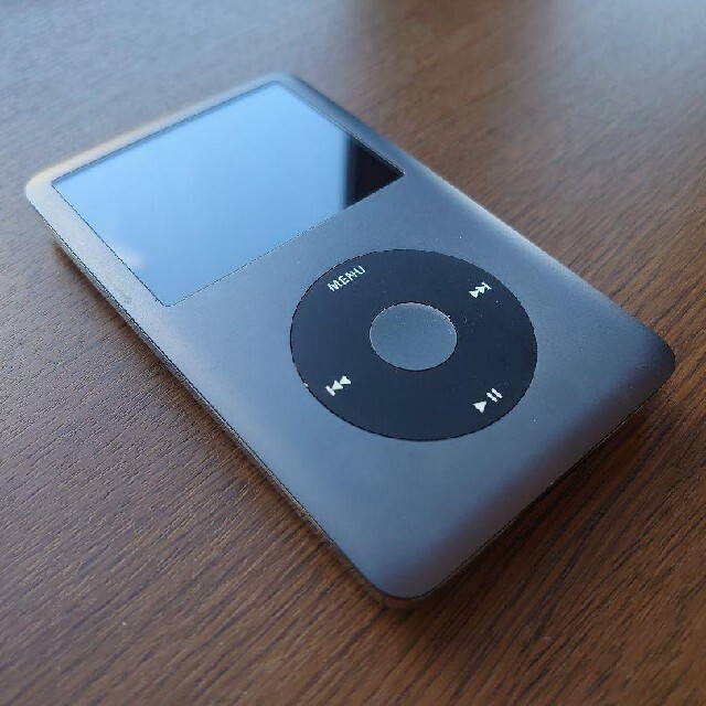 iPod Classic 120GB シリコンケース+ブロック型スピーカー付きスマホ/家電/カメラ