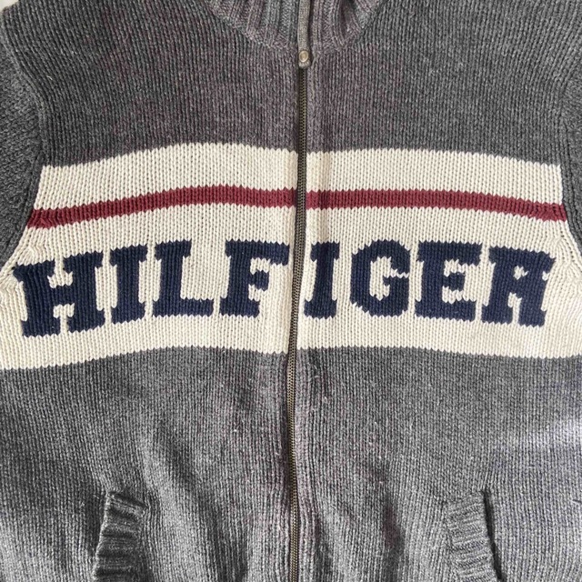 TOMMY HILFIGER(トミーヒルフィガー)のトミーヒルフィガー　ニットカーディガン　カウチン メンズのトップス(カーディガン)の商品写真