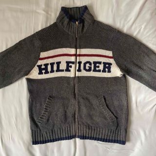 トミーヒルフィガー(TOMMY HILFIGER)のトミーヒルフィガー　ニットカーディガン　カウチン(カーディガン)