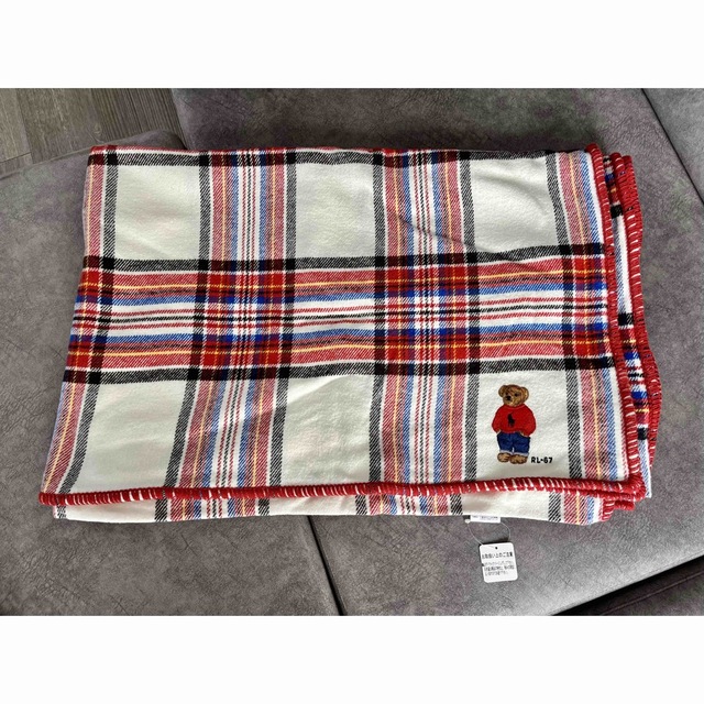 超☆大判195x155cm/廃番 ラルフローレン ブランケット ラグRALPH www