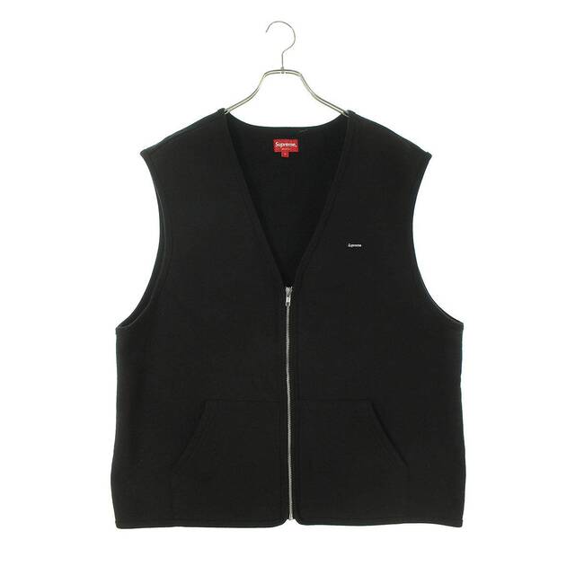 シュプリーム 20AW Zip Up Sweat Vest スモールボックススウェットベスト メンズ L