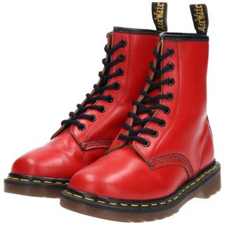 ドクターマーチン(Dr.Martens)の古着 ドクターマーチン Dr.Martens 8ホールブーツ 英国製 UK3 レディース21.5cm /saa010865(ブーツ)