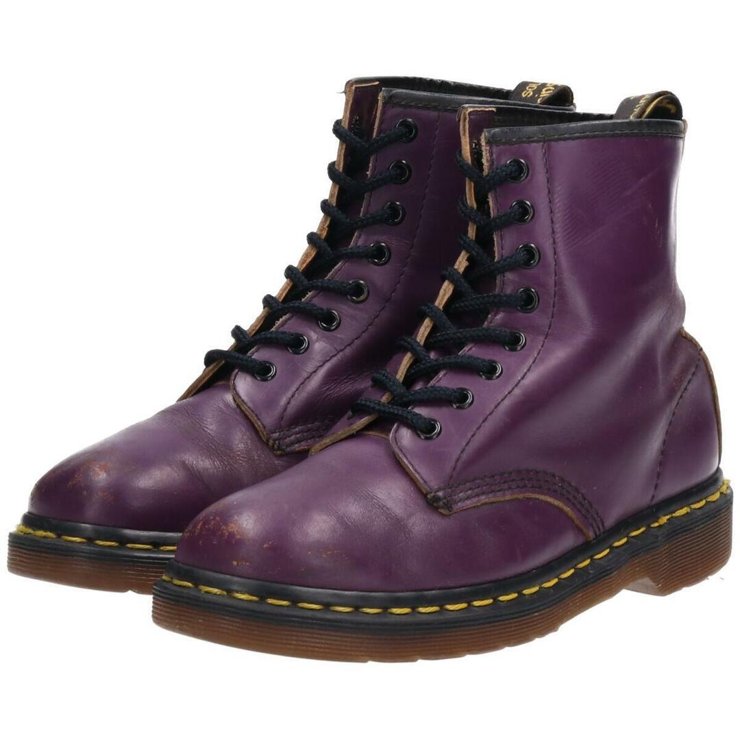 Dr.Martens(ドクターマーチン)の古着 ドクターマーチン Dr.Martens 8ホールブーツ 英国製 UK6 レディース24.5cm /saa010863 レディースの靴/シューズ(ブーツ)の商品写真