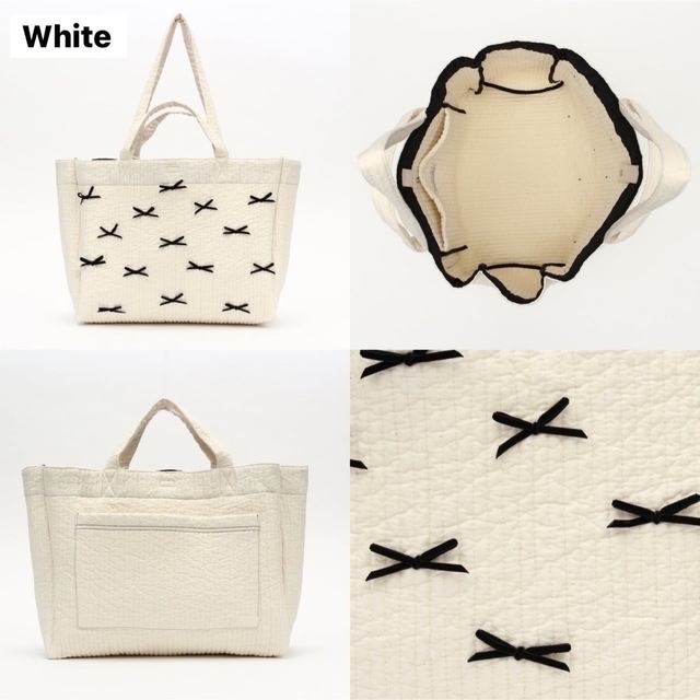 【新品未開封】gypsohila picnic bag Msize/White