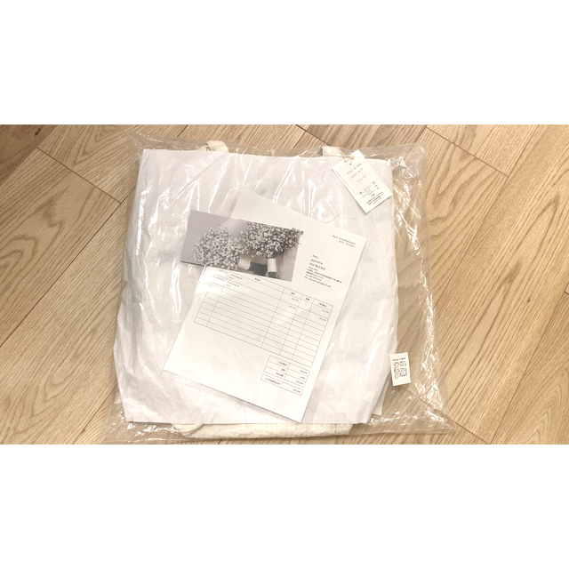 【新品未開封】gypsohila picnic bag Msize/White