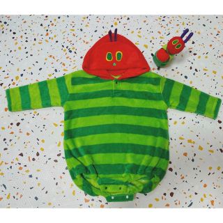 エリックカール(ERIC CARLE)のはらぺこあおむし　仮装　ハロウィン　kids 90㎝(その他)