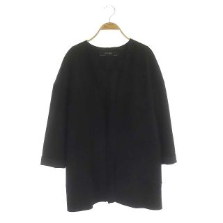 ザラ(ZARA)のザラ ベーシック COLLECTION ノーカラージャケット フェイクスエード(その他)