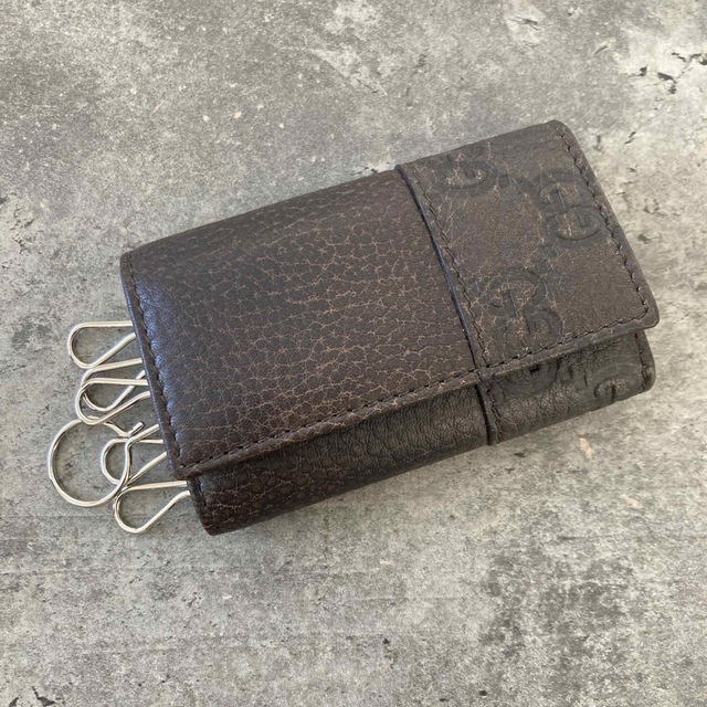 代引き不可】 GUCCI グッチ キーケース ブラウン 6連 レディース | bca