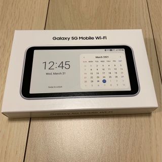 ギャラクシー(Galaxy)のGalaxy 5G モバイルWi-Fi(その他)