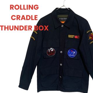 ローリングクレイドル(ROLLING CRADLE)のROLLING CRADLE×THUNDER BOX ワークシャツ(シャツ)