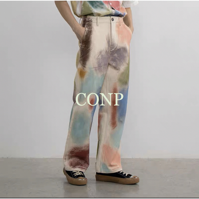 CONP 21SS Painting Trousers newbornbrainsociety.org
