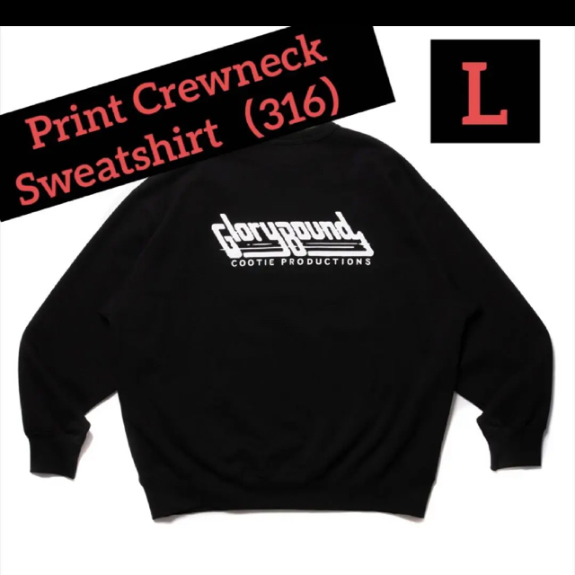 サイズスペックMCOOTIE Print Crewneck Sweatshirt 316