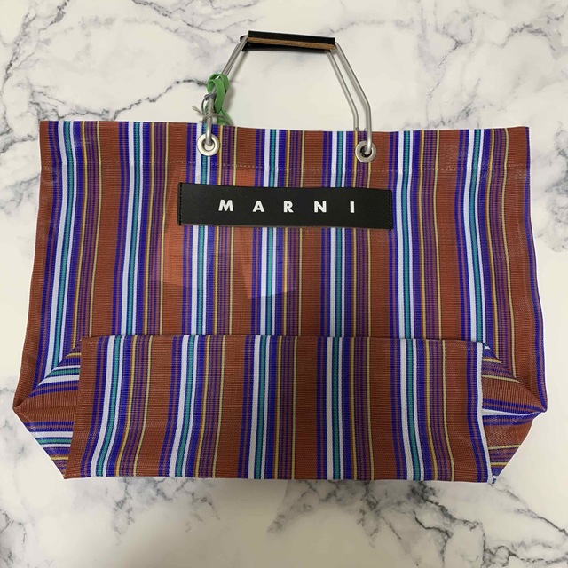 バッグ新品未使用★MARNI マルニ　マルチストライプバッグ