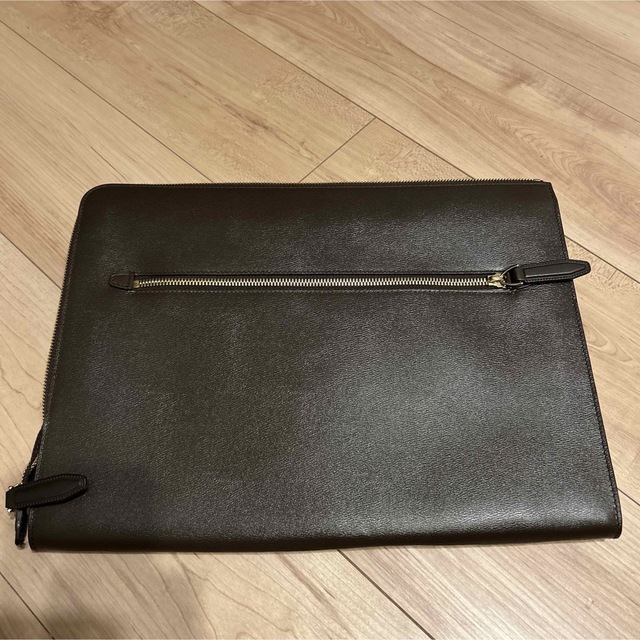 smythson スマイソン フォリオケース グロブナー クラッチバッグ-