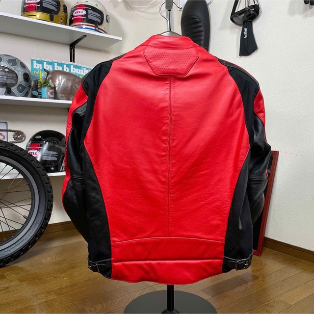 KUSHITANI(クシタニ)の超美品☆クシタニ K-0658 モジュールジャケット レッド L/3W 自動車/バイクのバイク(装備/装具)の商品写真