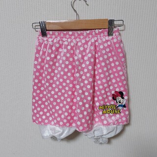 ディズニー(Disney)の【美品】ミニーちゃん　ミニーマウス　ピンク　スカート　100～110㎝位(スカート)