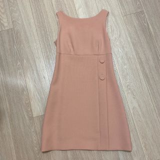 PRADA - 【美品】PRADA プラダ リボン付七分袖プリーツスカート