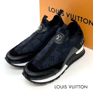 ルイヴィトン(LOUIS VUITTON)の6042 ヴィトン ランアウェイライン ネオプレン レザー スニーカー(スニーカー)