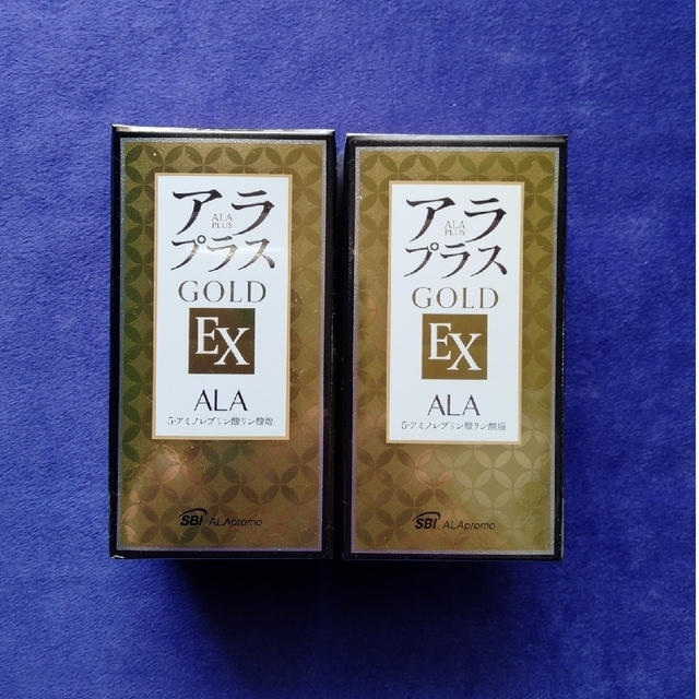 アラプラス★送料無料★アラプラスゴールドEX 60粒×2個セット★割引購入はがき付き★