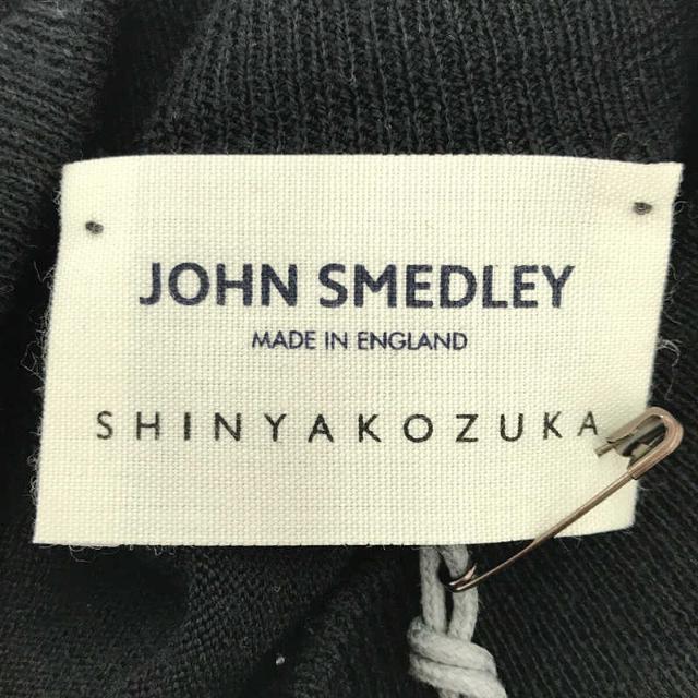 【新品】  SHINYA KOZUKA / シンヤコヅカ | 2022AW | HIGH GAUGE WITH JOHN SMEDLEY ハイゲージモックネックニット | MEDIUM | BLACK | メンズ 4