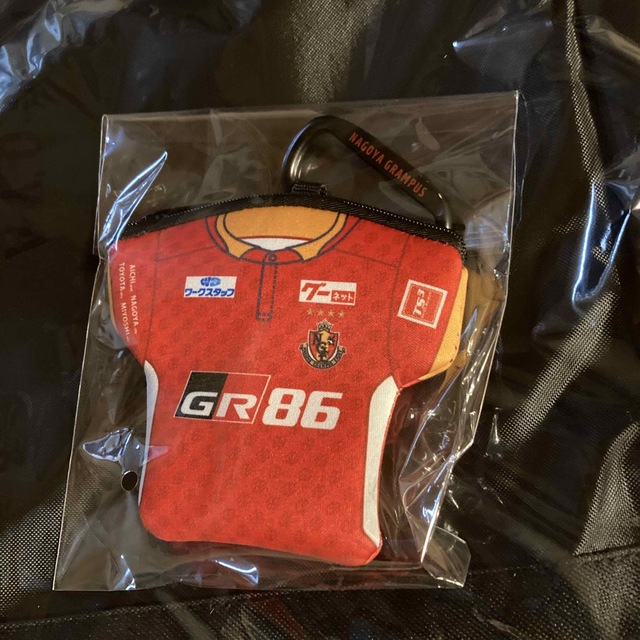 名古屋グランパスFC特典ユニフォーム型小型ポーチ フットサル