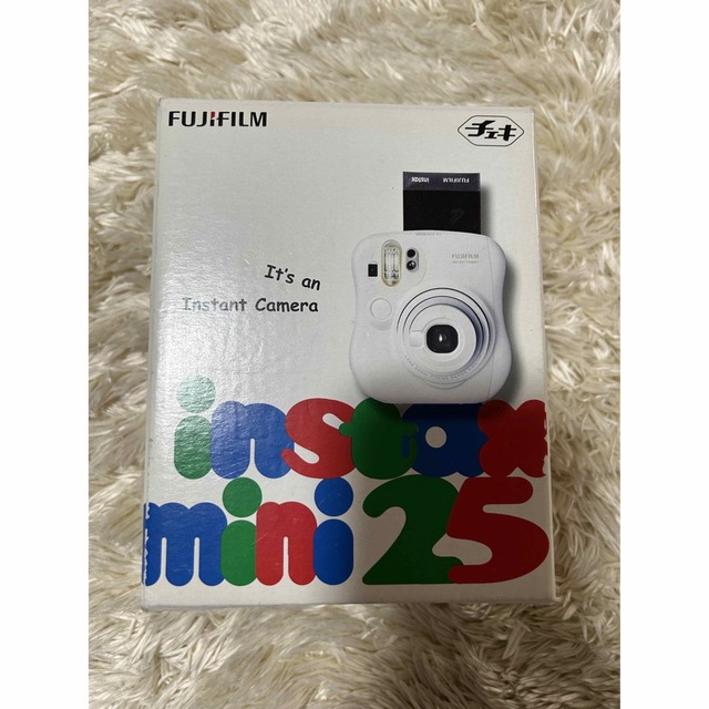 富士フイルム(フジフイルム)の富士フイルム　INSTAX MINI25 スマホ/家電/カメラのカメラ(フィルムカメラ)の商品写真
