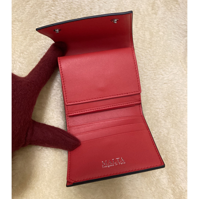 MALTA(マルタ)のマルタ 財布 ミニ MALTA 牛革 ボックス レディースのファッション小物(財布)の商品写真