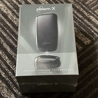 プルームテック(PloomTECH)のploomＸ★プルームエックス★スターターキット★スレートグレイ(タバコグッズ)