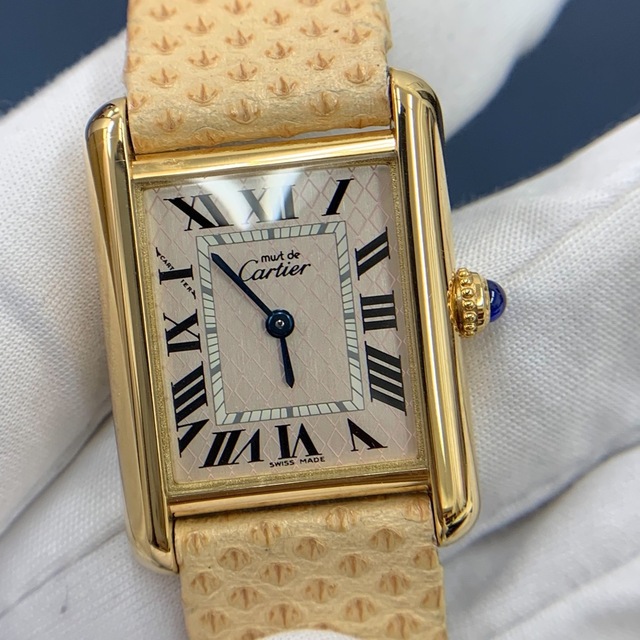 とっておきし新春福袋 カルティエ マストタンク - Cartier SM レザー
