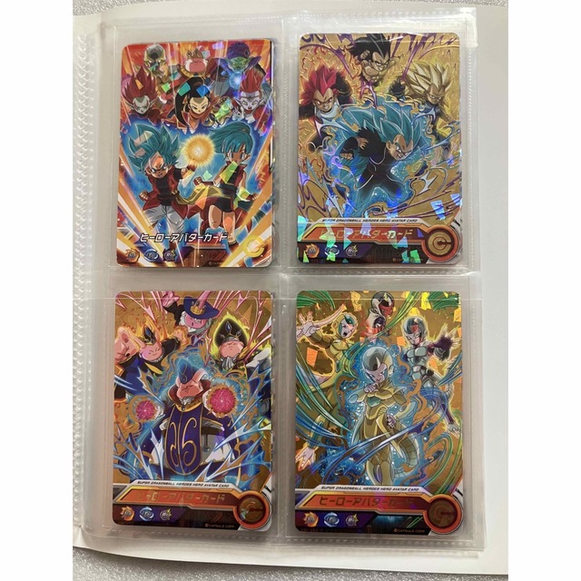 ドラゴンボール(ドラゴンボール)のスーパードラゴンボールヒーローズ ヒーローアバターカードコレクション☆38枚！ エンタメ/ホビーのトレーディングカード(シングルカード)の商品写真